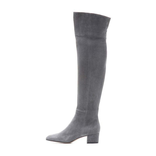 Desert Rose Suede Over the Knee Boots for Cowgirl Fashion - Comfortable & Stylish