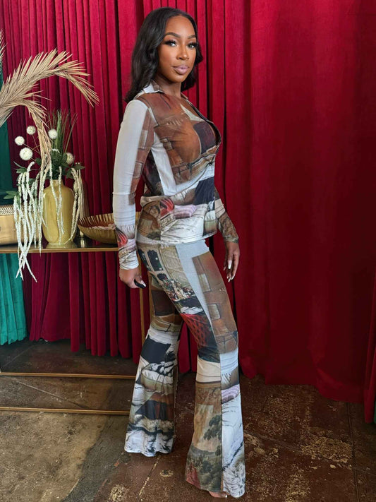 Gallery Muse Button-down Set