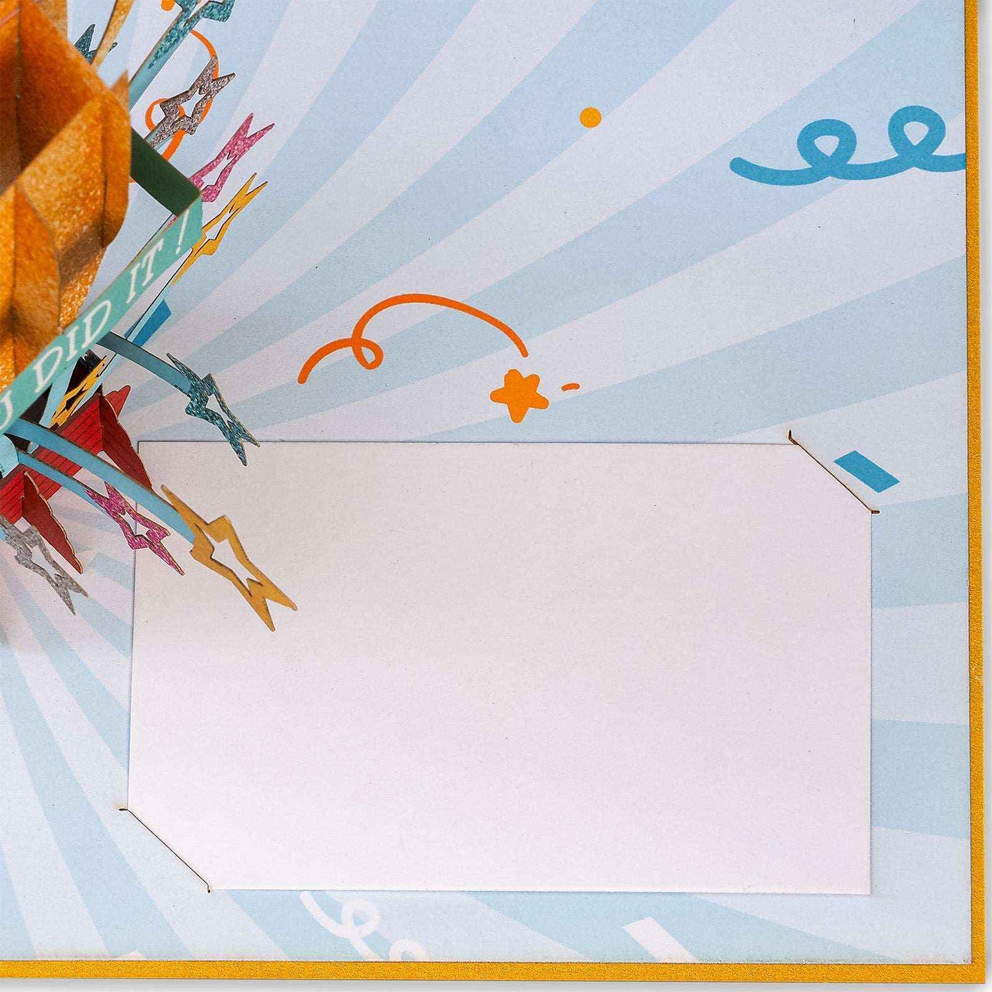 Congrats Pop Up Graduation Card