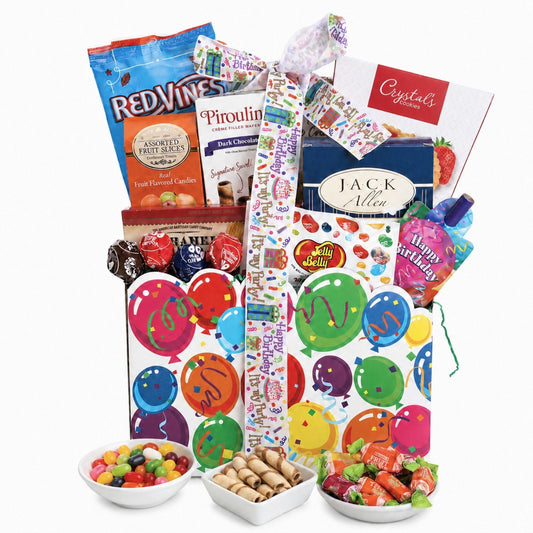 Letβs Celebrate! Birthday Treats Gift Basket