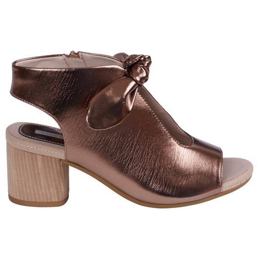 Women's Kimora Bronze Heeled Sandals