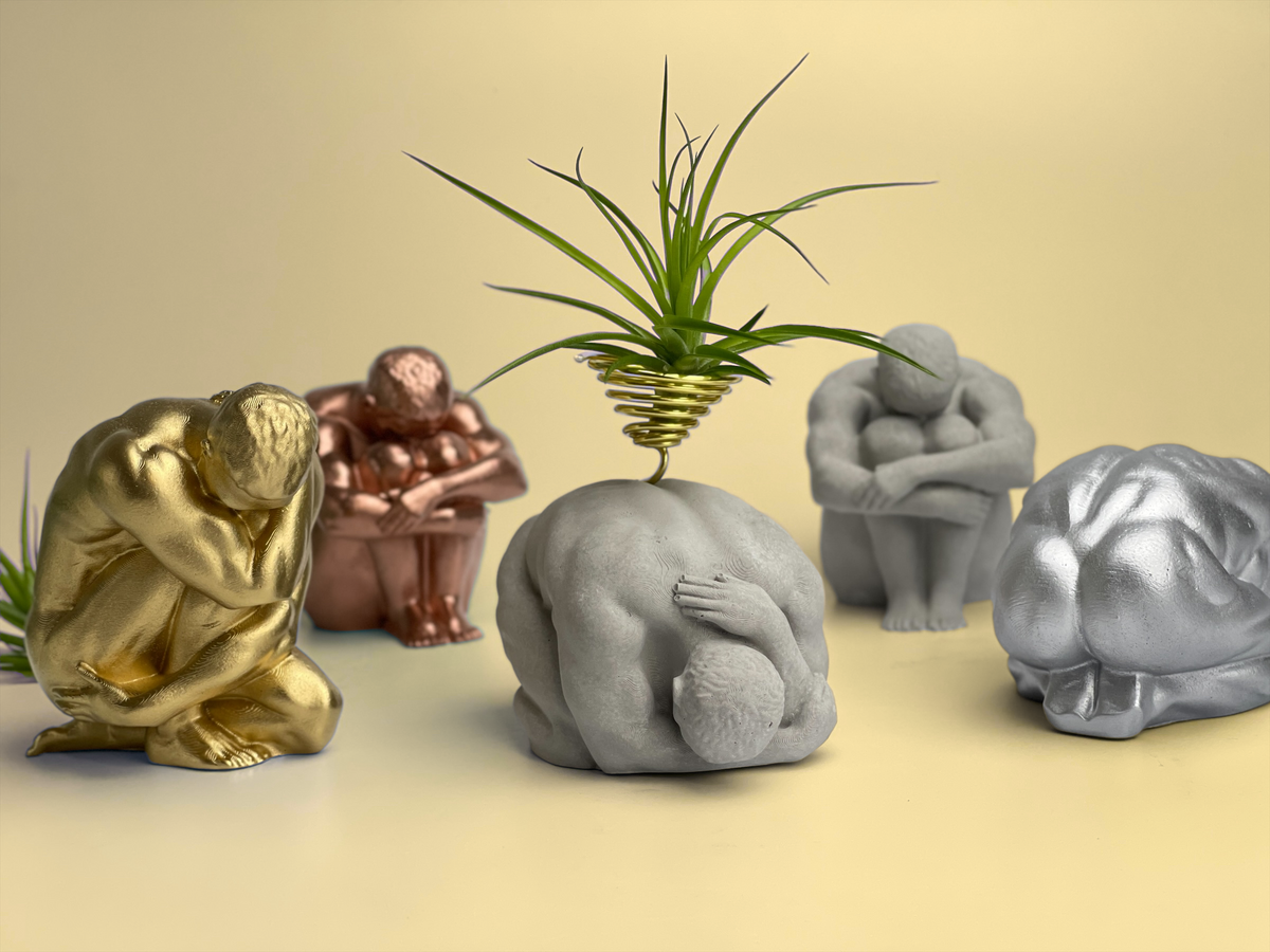 NUDE MALE BODY FIGURINE #2