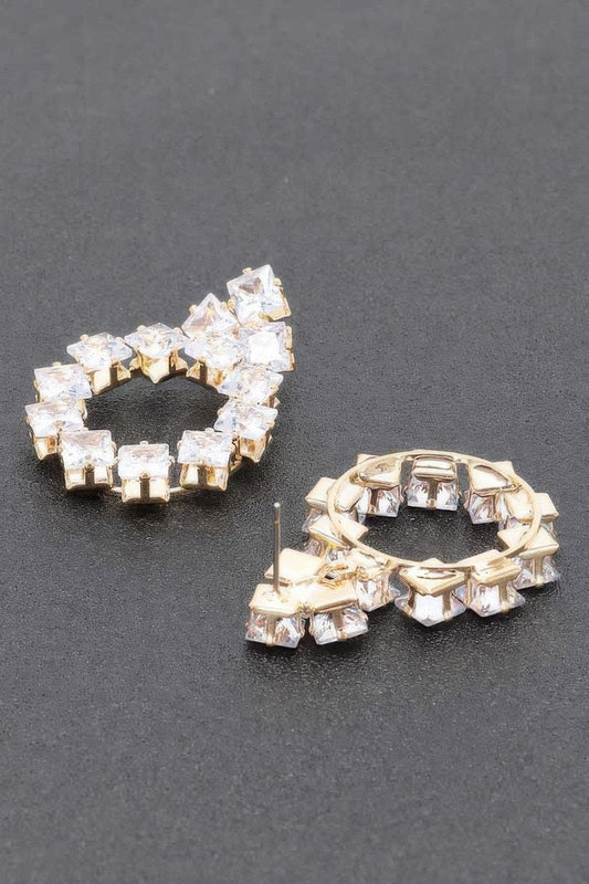 Rhinestone Party Earring - It's a Girly Place