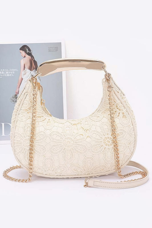 Crochet Crossbody Bag - It's a Girly Place