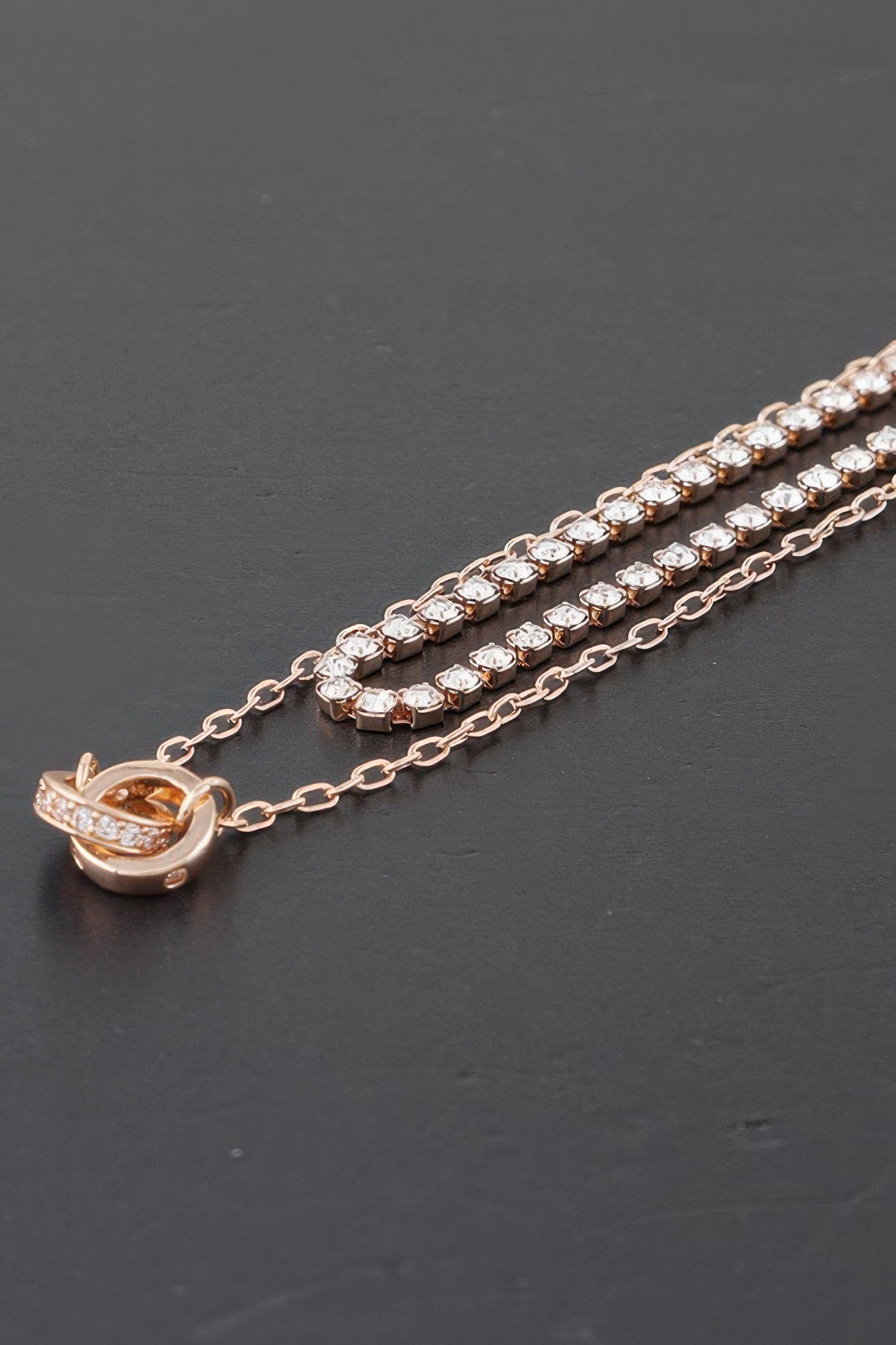 Interlinked Ring Chain Necklace - It's a Girly Place