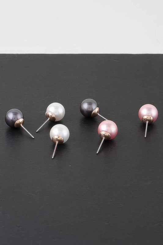 Pearl Stud Earrings