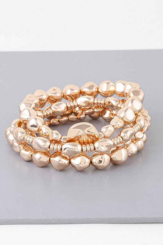 Multi Stone Beaded Bracelet