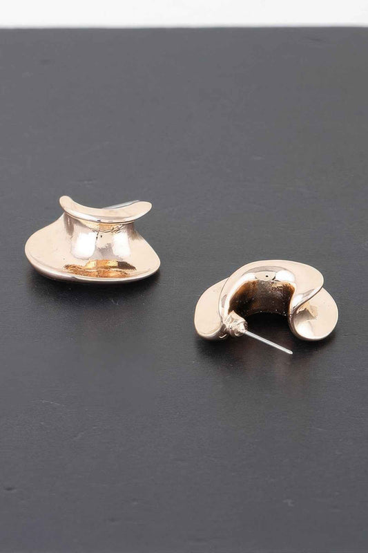 Golden Curve Earrings