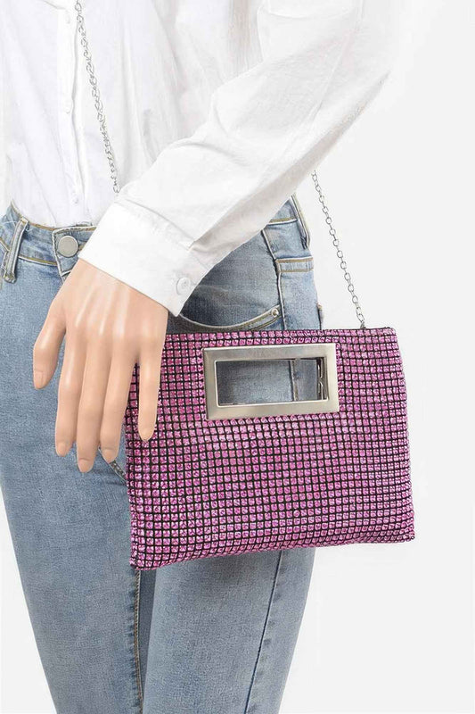 Rhinestone Flat Bag