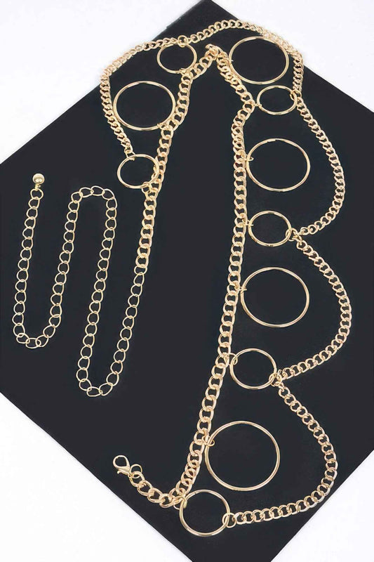 Multi O Ring Layered Chain Belt