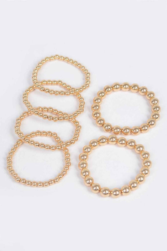 Multi Ccb Ball Stretch Bracelet