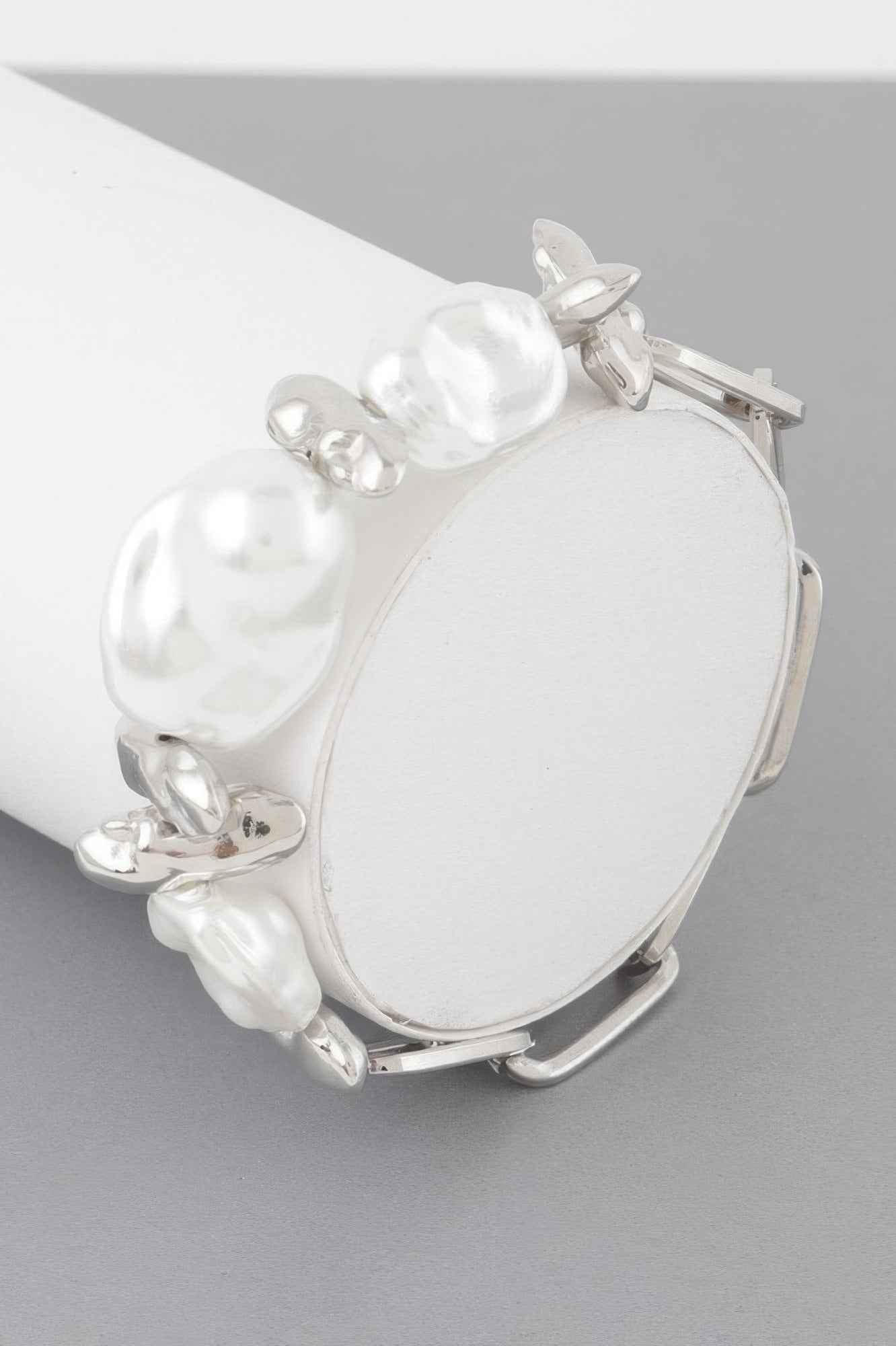 Abstract Stone Chain Bracelet