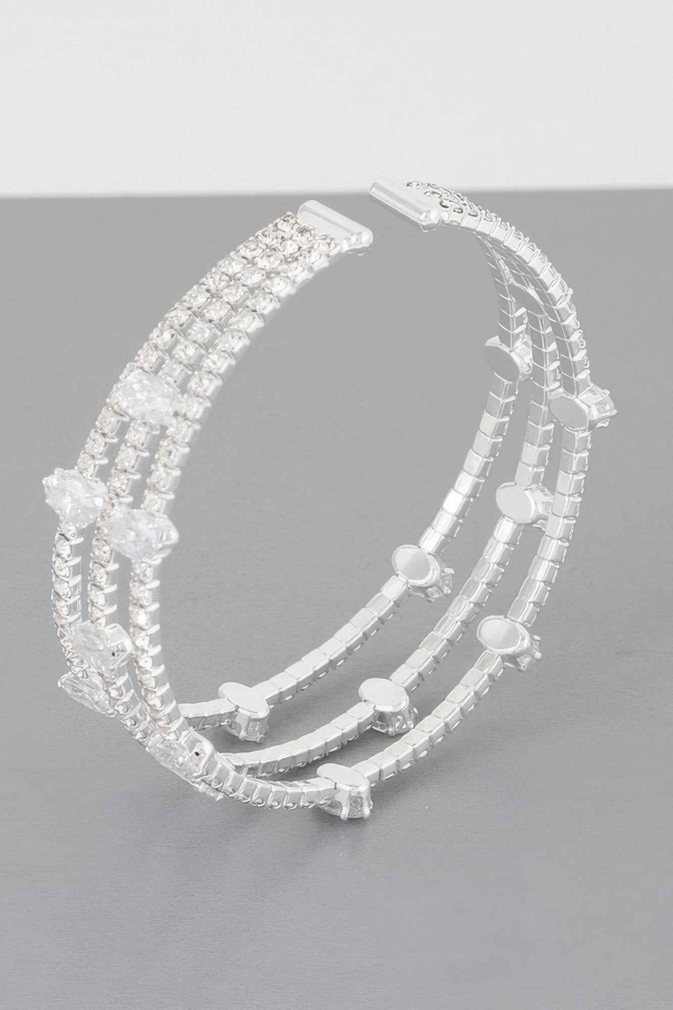 Cubic Rhinestone Bracelets