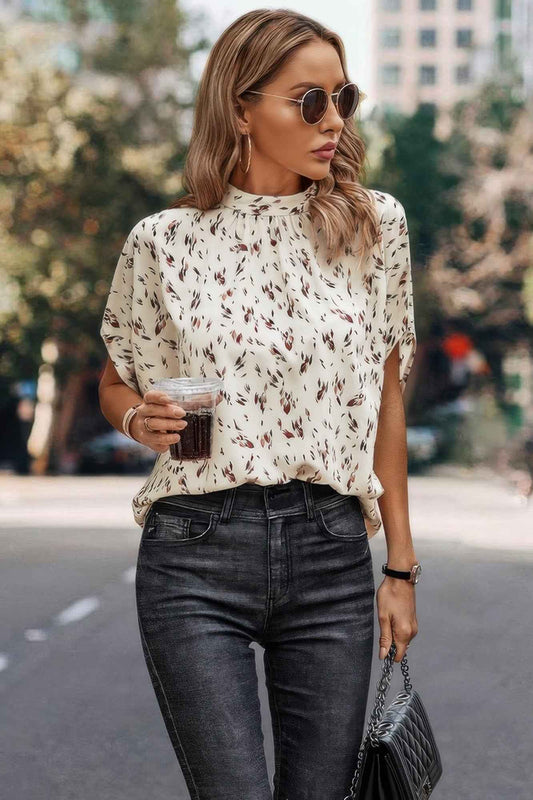 Leopard Open Back Knot Drop Top