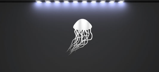 Steel Jellyfish Wall Art