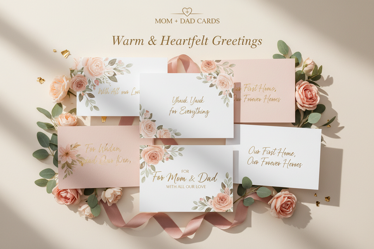 MOM + DAD CARDS