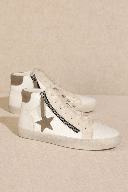 Star High Top Sneakers