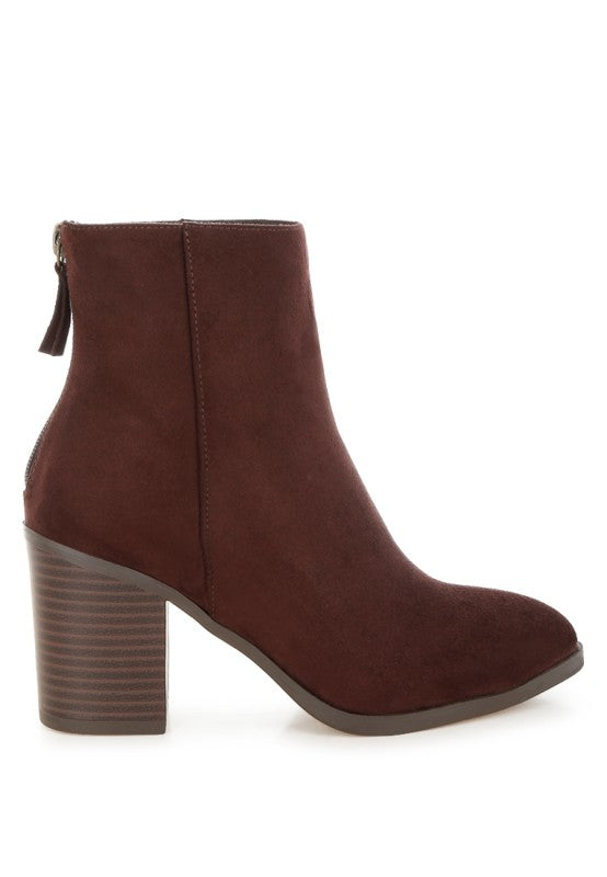 Eigur High Block Heel Boots