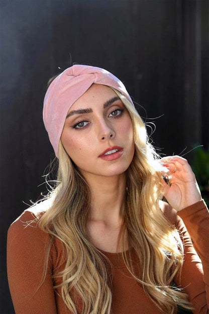 Leto Accessories Super Soft Twisted Velvet Headbands