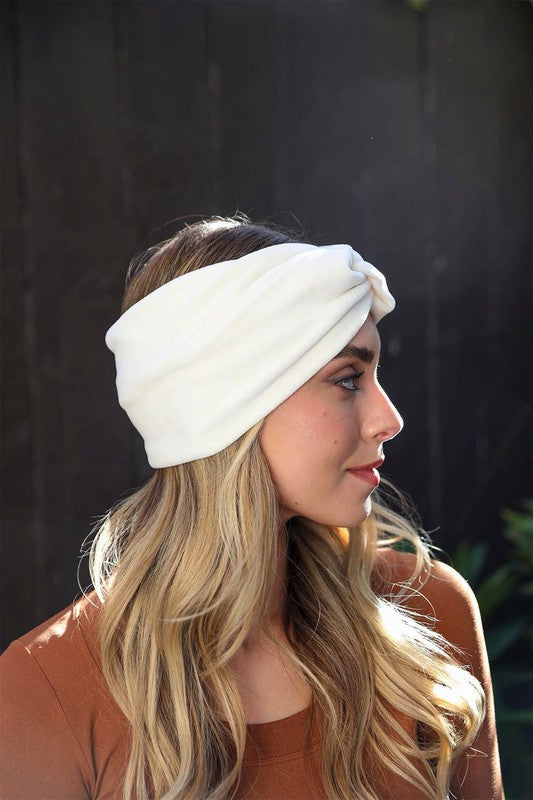 Leto Accessories Super Soft Twisted Velvet Headbands