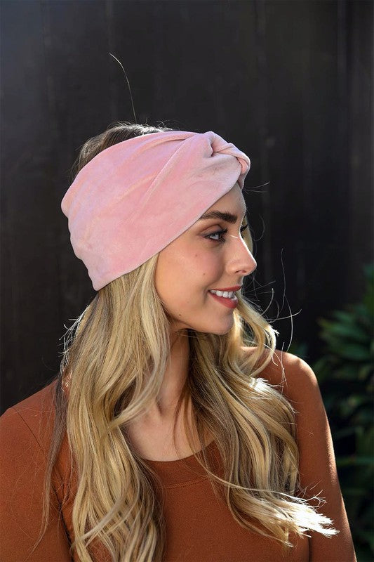 Leto Accessories Super Soft Twisted Velvet Headbands
