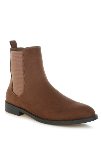 Ayasa Low Block Heel Chelsea Boots