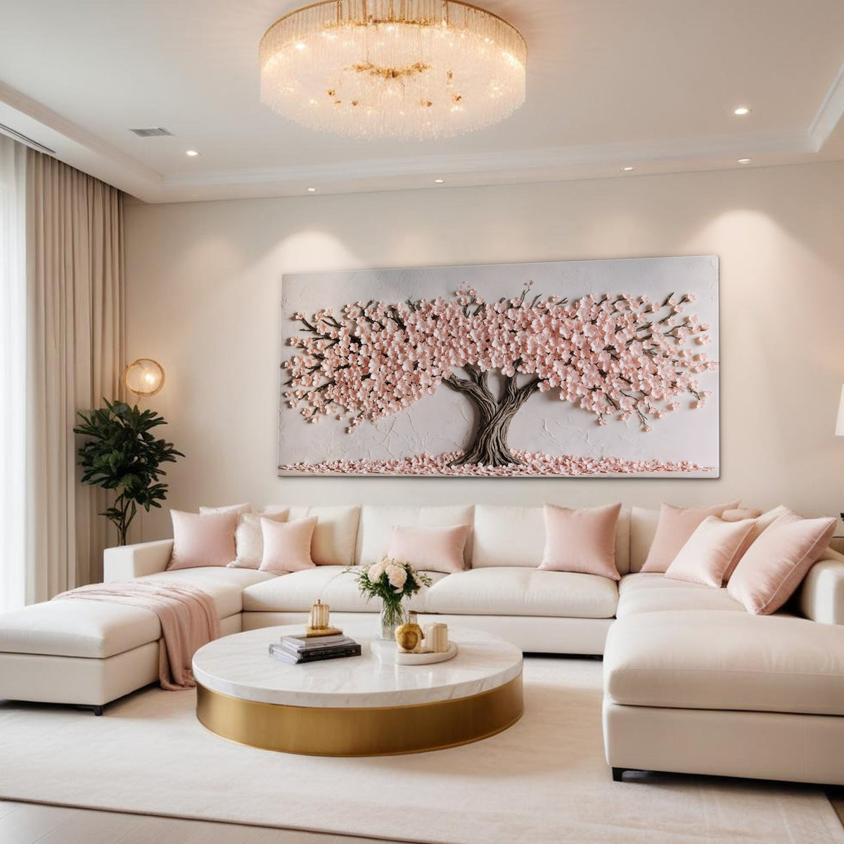 Blush Blossom Wall Art