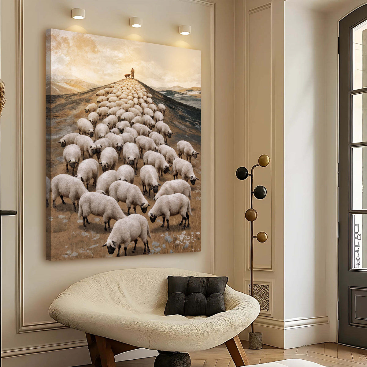 Parable Of The Lost Sheep Faith Wall Art II