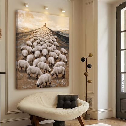 Parable Of The Lost Sheep Faith Wall Art II