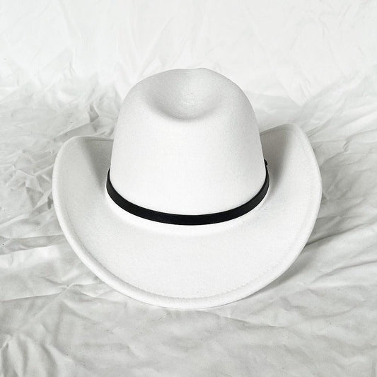 The Outlaw Western Cowboy Hat - Classic Bell Shaped Design, Durable and Stylish for All Seasons