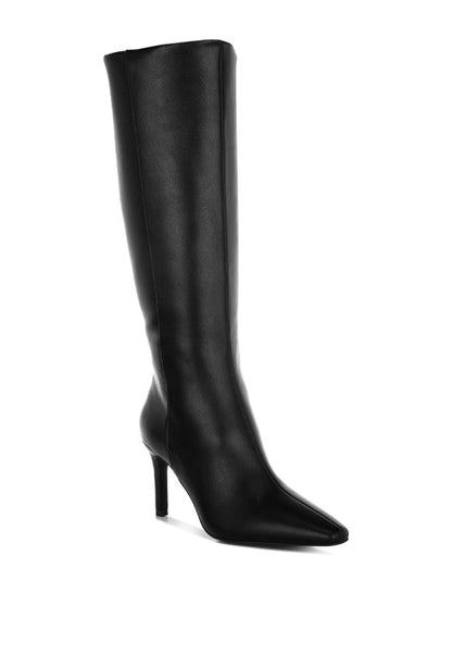 Skara Faux Leather Calf Boots