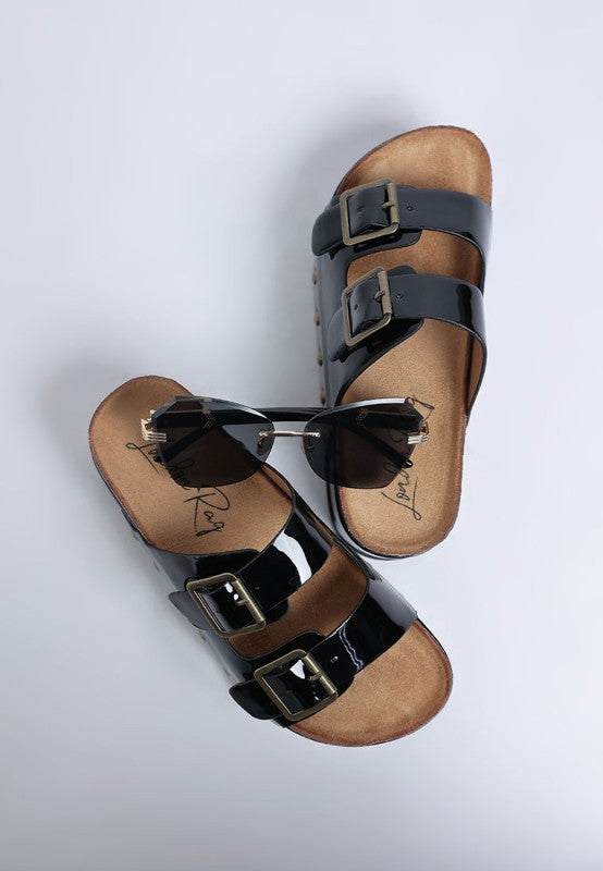 Merton Studded Flatform Slip Ons