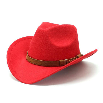 The Maverick - Classic Cowboy Hat - Durable Cotton, Stylish & Comfortable for All Seasons