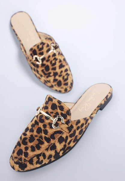 Alpine Horsebit Detail Mules