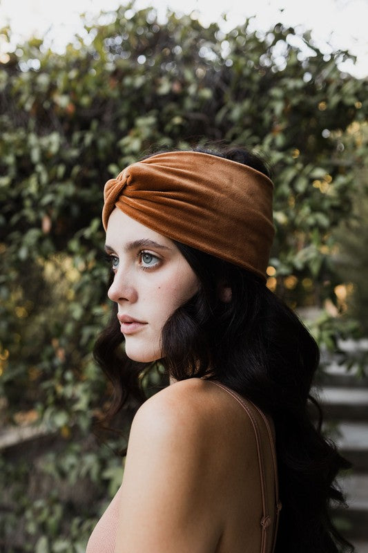 Leto Accessories Super Soft Twisted Velvet Headbands