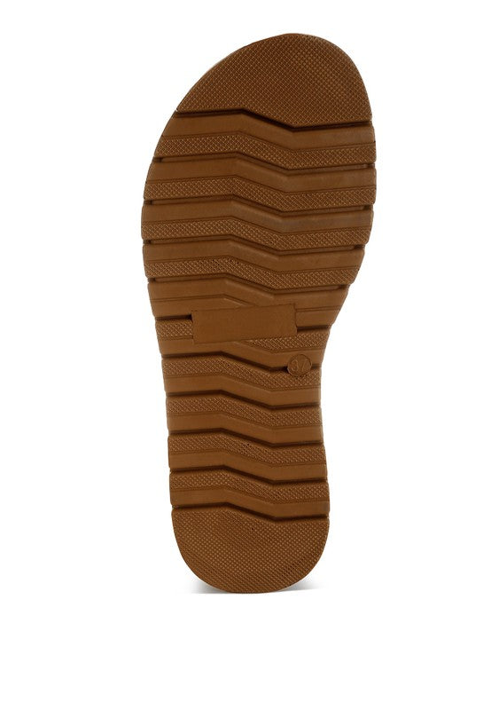 Sayura Woven Slip-On Flatforms