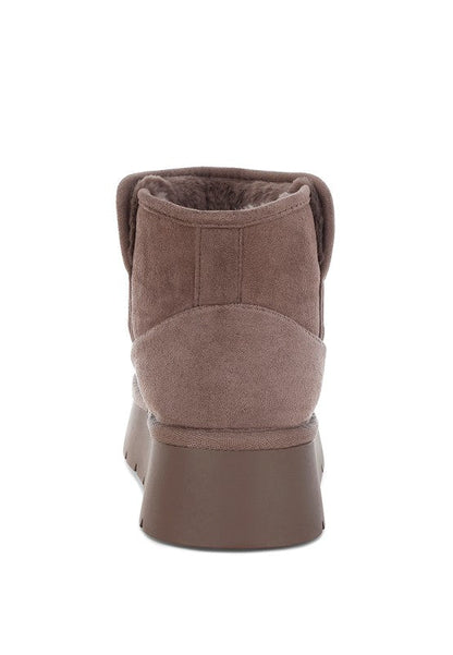 Holias Chunky Heeled Snow Boots
