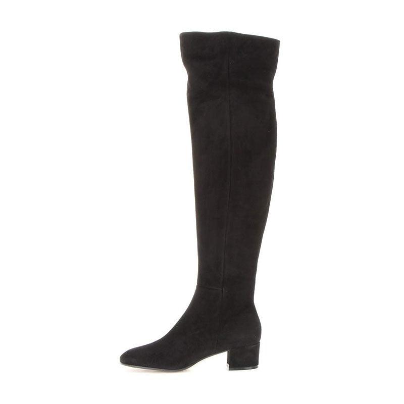 Desert Rose Suede Over the Knee Boots for Cowgirl Fashion - Comfortable & Stylish