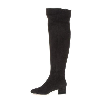 Desert Rose Suede Over the Knee Boots for Cowgirl Fashion - Comfortable & Stylish