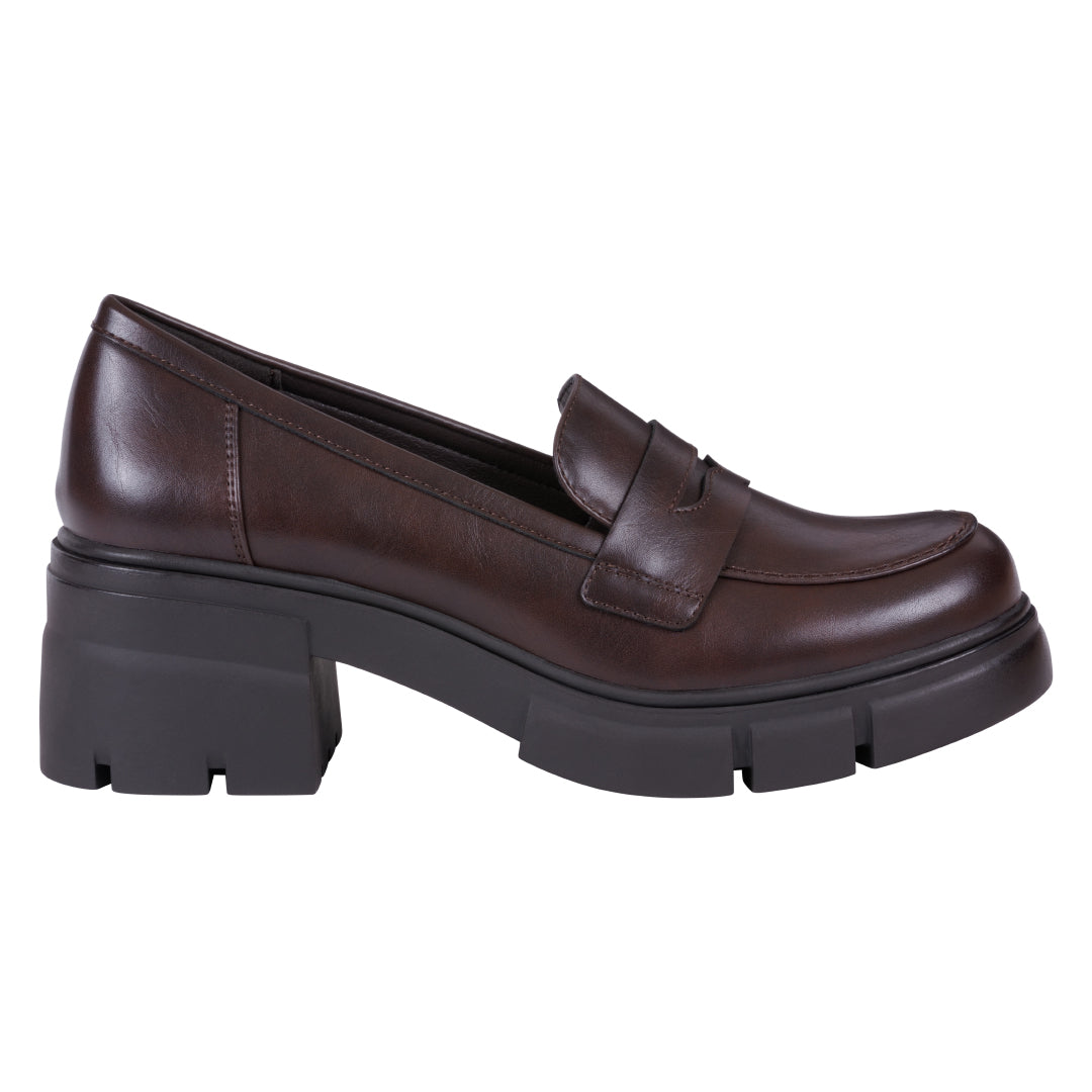 Women's Vance Dark Brown Loafers