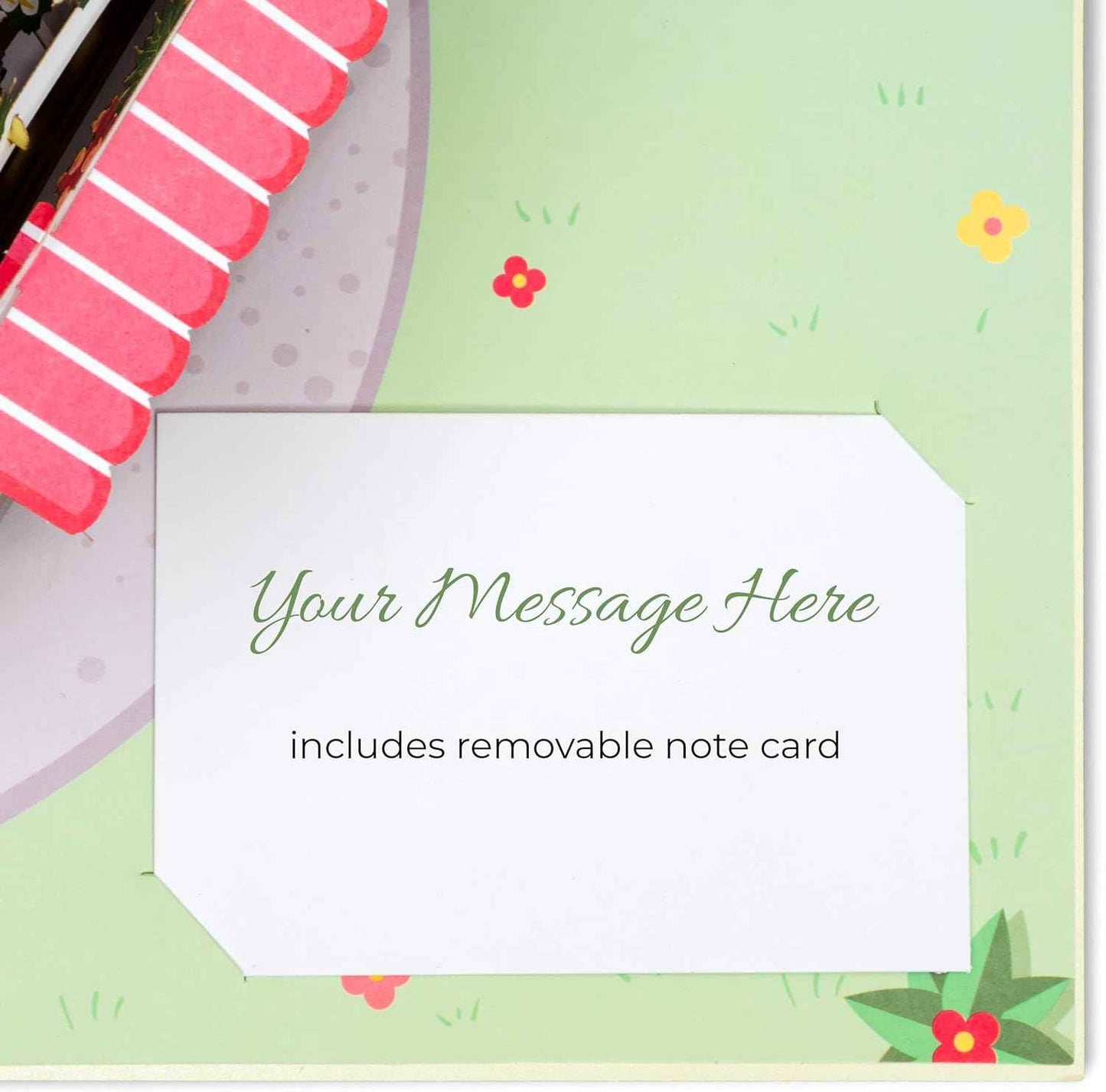 Flower Truck Pop Up Card