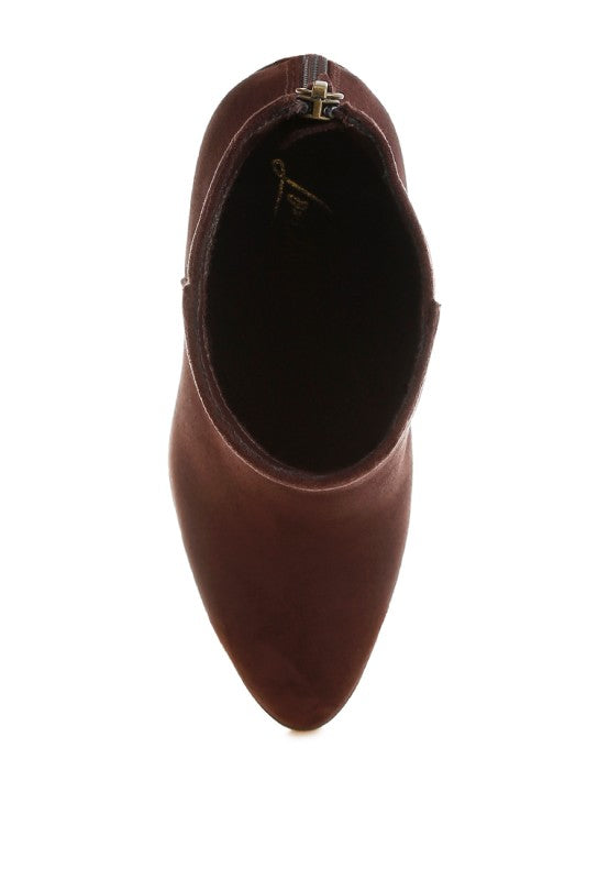 Eigur High Block Heel Boots