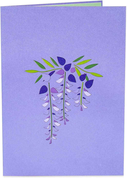 Wisteria Tree Pop Up Card