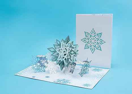 Snowflake Pop Up Card