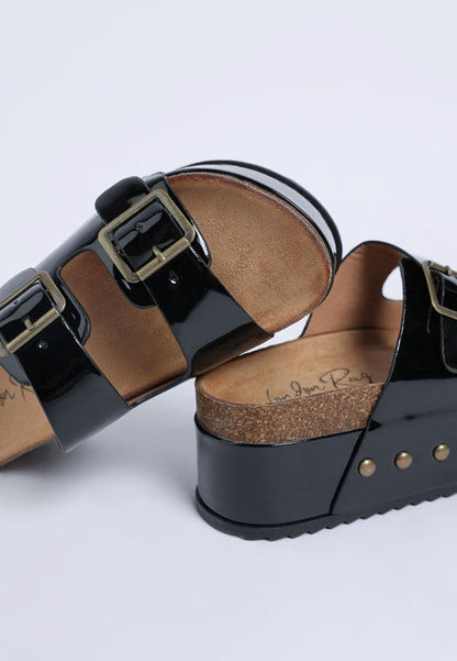 Merton Studded Flatform Slip Ons