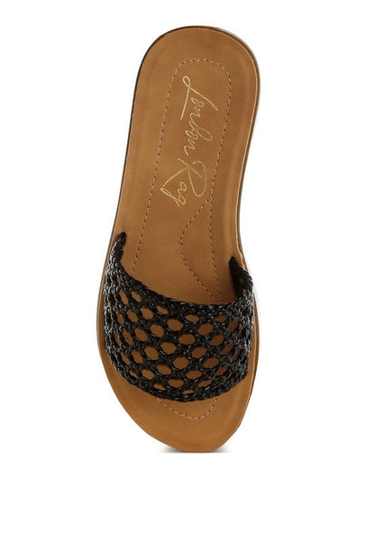 Sayura Woven Slip-On Flatforms