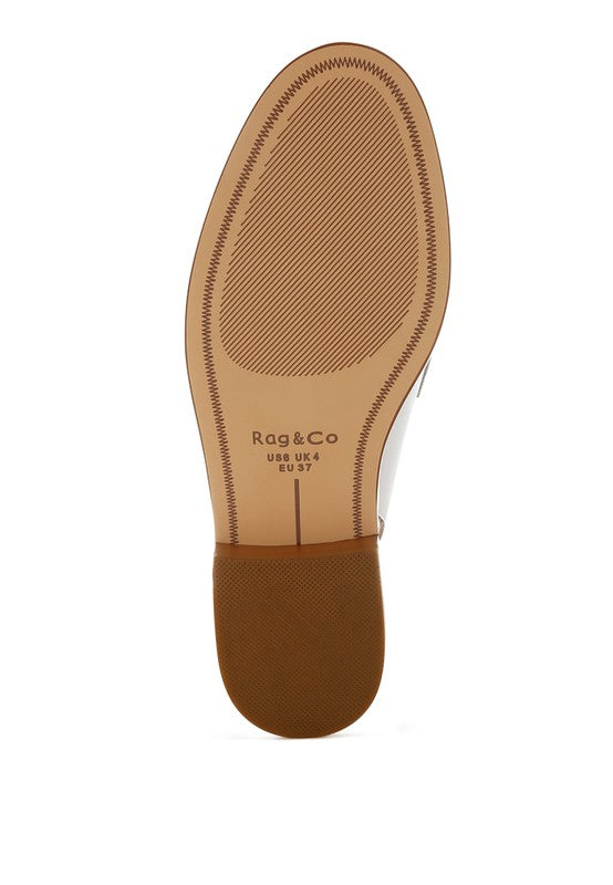 Remykin Braided Penny Strap Loafers