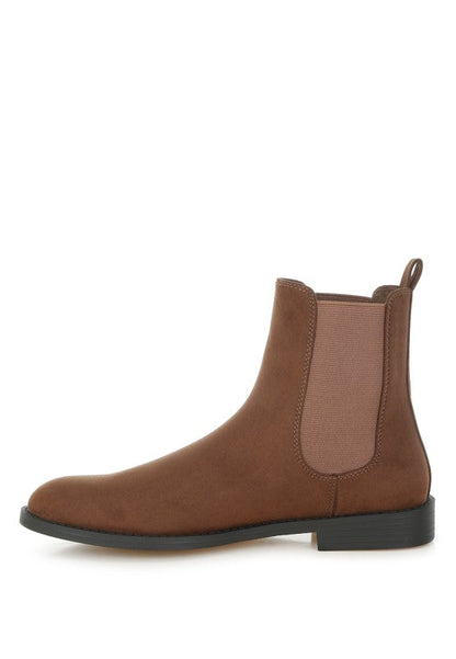 Ayasa Low Block Heel Chelsea Boots