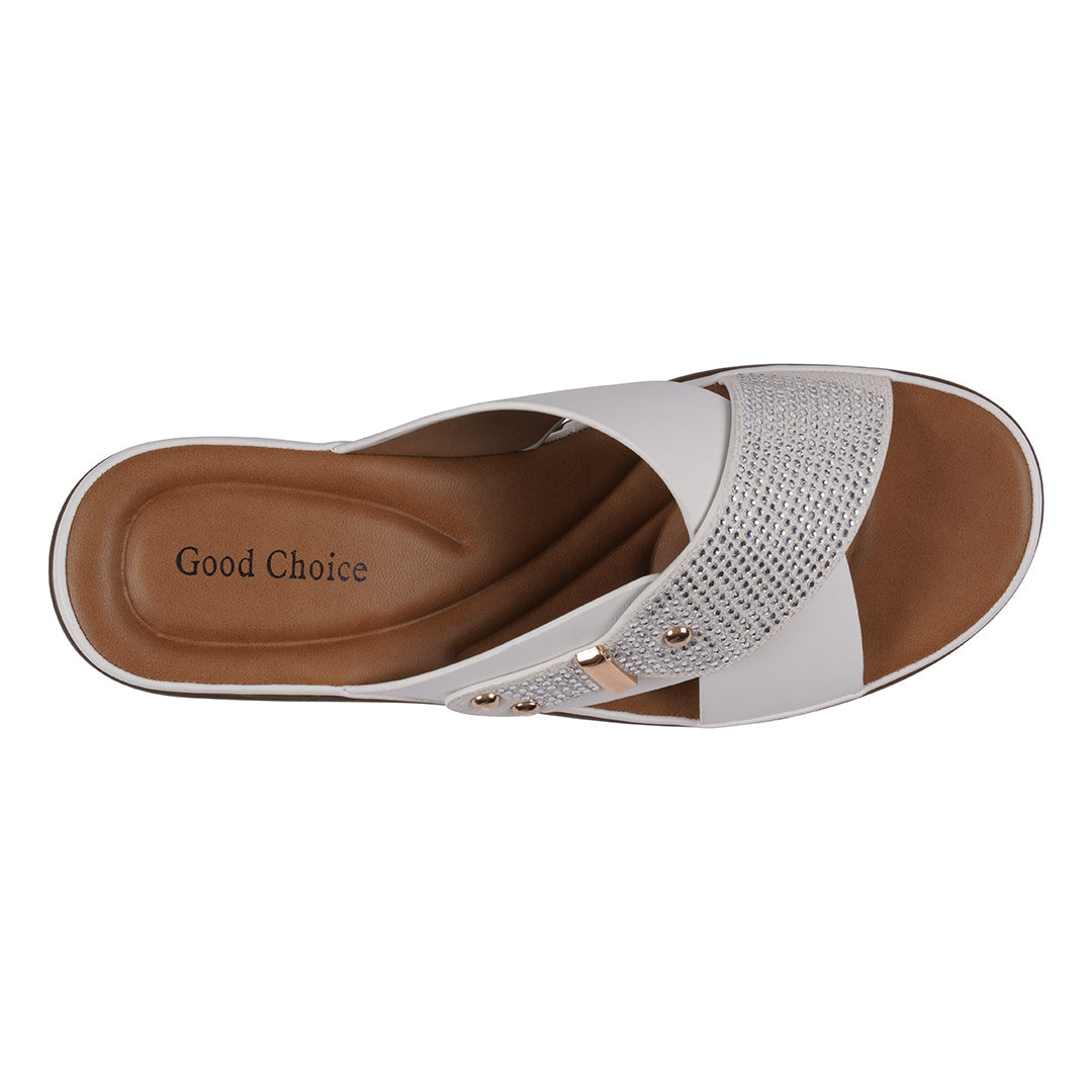 Women's Ash White Wedge Sandals