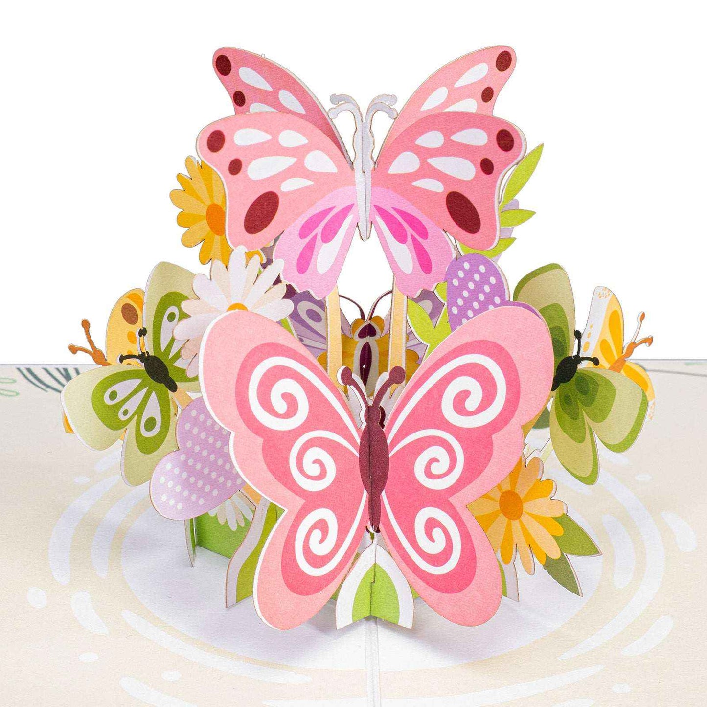 Butterflies Pop Up Card - 5" x 7"